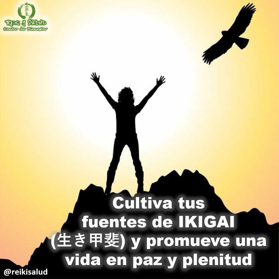 Encuentra tus fuentes de IKIGAI (生き甲斐) y promueve una vida en paz y plenitud.La palabra japonesa ikigai se compone de dos vocablos: iki (生き?), que se refiere a la vida, y gai (甲斐?), “la realización de lo que uno espera y desea”.De acuerdo a la cultura milenaria de Japón, todos debemos tener una razón de vivir. Una razón para levantarse por la mañana, que puede cambiar a medida que crecemos claro. Es decir, es el encontrar el sentido a nuestra existencia, desde el día a día, estando siempre en permanente conexión con el Universo.No es algo con lo que nacemos, no es un propósito desde el nacimiento, es algo que vamos descubriendo y creando con la experimentación, madurez y sentido de vida. Eso sí, cada vez que encuentres tus fuentes de Ikigai, sentirás una inmensa felicidad y una luz interna que dará mas sentido a tu vida.Es la clave para una vida plena y con propósito. No es un marco de motivación grandioso, sino una filosofía de vida.Involucra rituales diarios, apreciando las pequeñas alegrías de la vida, viviendo tus sus valores, construyendo relaciones íntimas saludable, cumpliendo con los roles de su vida y trabajando en tus metas de vida con un sentido saludable. Ahora, independientemente de lo que hagas, deja de vivir en automático, procura amar lo que haces y hacerlo bien, y convertir eso que haces en una fuente de IKIGAI, donde te sentirás en la zona de máxima vibración, feliz de haber desarrollado habilidades y recursos, de haberte hecho amigo de personas excepcionales.Evidentemente date el permiso a enamorarte y desenamorarte de lo que haces, a veces dudarás, el secreto es buscar siempre la paz y armonía en lo que haces y disfrutar los pequeños detalles de la vida, viviendo en el aquí y el ahora, desapegándote del pasado y futuro, disfrutando el PRESENTE, por eso se llama PRESENTE, es un regalo Tu sabrás cuando vibres con tus fuentes de IKIGAI.Desde Casa Reiki y Salud te invitamos a vivir de manera significativa, siendo tu mismo, dejando que tu esencia se haga presente, promoviendo una vida en plan y plenitud.️ Feliz viaje de auto descubrimiento y despertar.Gracias, gracias, gracias, Namaste, @dinopierini