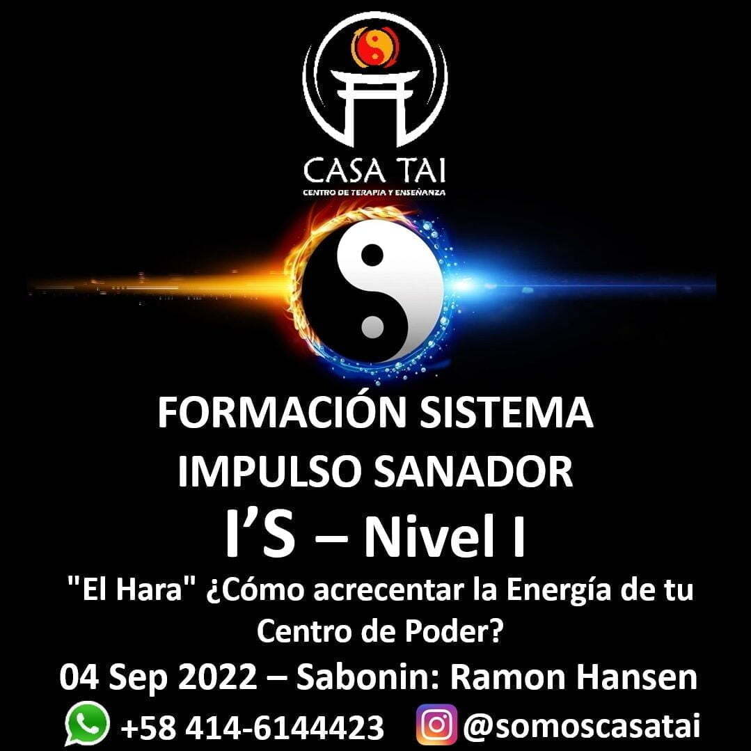 ☯️🕉️⚛️PROGRAMA DE FORMACIÓN DE TERAPEUTAS CAPACITADOS EN EL SISTEMA I'S(Impulso Sanador)SISTEMA DE TRABAJO CURATIVO UNIFICADO¿Que aprenderás?1. Medicina Tradicional China (MTC)2. Medina Energética3. Digitopuntura Tradicional China4. Shiatsu Anpuku5. Ba-Guan (Ventosas Terapeuticas)6. Artes Marciales Curativas7. Meditación ZENPrograma de Formación:8 Niveles de Entrenamiento8 Meses De formación8 Domingos en fechas concertadasHorario: Domingos 8.30am/1.30pm - 3/6pm 08 Horas teórico-prácticas por NivelPracticas adicionales entre un Nivel y el siguienteInversión por Nivel: 35$‍♂️InstructorSabonim: Lic. Ramón J.HansenEspecialista Medicina China/EnergéticaCreador del Sistema I'S‍♂️Info: 0414-6144423🧎🧎‍♀️- NIVEL 1"El Hara"¿Cómo acrecentar la Energía de Tu Centro de Poder?Fechas y HoraDomingo 04 Septiembre (8:30 am/ 1:30 pm -3/6 pm) INVERSIÓN35$ o transferencia/pago móvilInscripciones abiertasCUPOS LIMITADOS@somoscastai @soyramonhansenGracias gracias gracias#cursosenmaracaibo #cursosvenezuela #felicidad #abundancia #meditacion #vida #gratitud #reikimaracaibo #reikizulia #reikivenezuela #saludybienestar #reikisalud #reiki @reikisalud