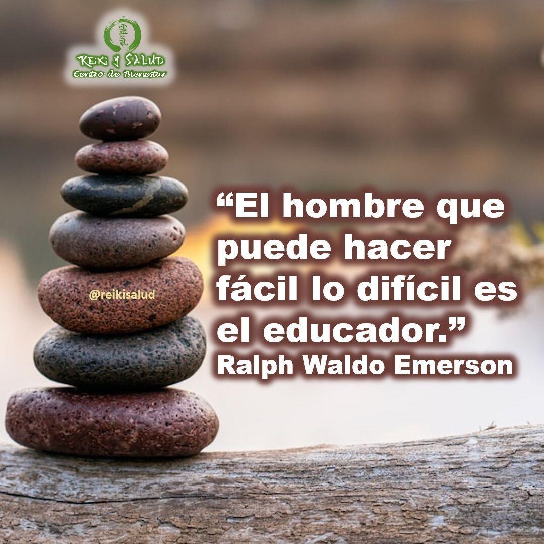 “El hombre que puede hacer fácil lo difícil es el educador.”, Ralph Waldo EmersonLo importante no es el mensaje, lo importante es"mensaje entendido", es nuestra misión.¿Que piensas de esta declaración?Feliz viaje de descubrimientoCon toda la certeza que, si lo CREES, lo CREAS, compartimos desde Casa Reiki y Salud, un abrazo de luz, con la confianza de que Dios está con nosotros y somos uno con la conciencia universal, y recuerda: ¡a sonreír, agradecer y abrazar tu vida!Gracias, gracias, gracias, un gran abrazo de luz, Namaste, @DinoPieriniSi te gusta la publicación Compártela, Comenta, Gracias, gracias gracias🌐Página WEB: www.gReiki.com#felicidad #abundancia #meditacion #vida #gratitud #reikimaracaibo #reikizulia #reikivenezuela #saludybienestar #reikisalud #reiki @reikisalud