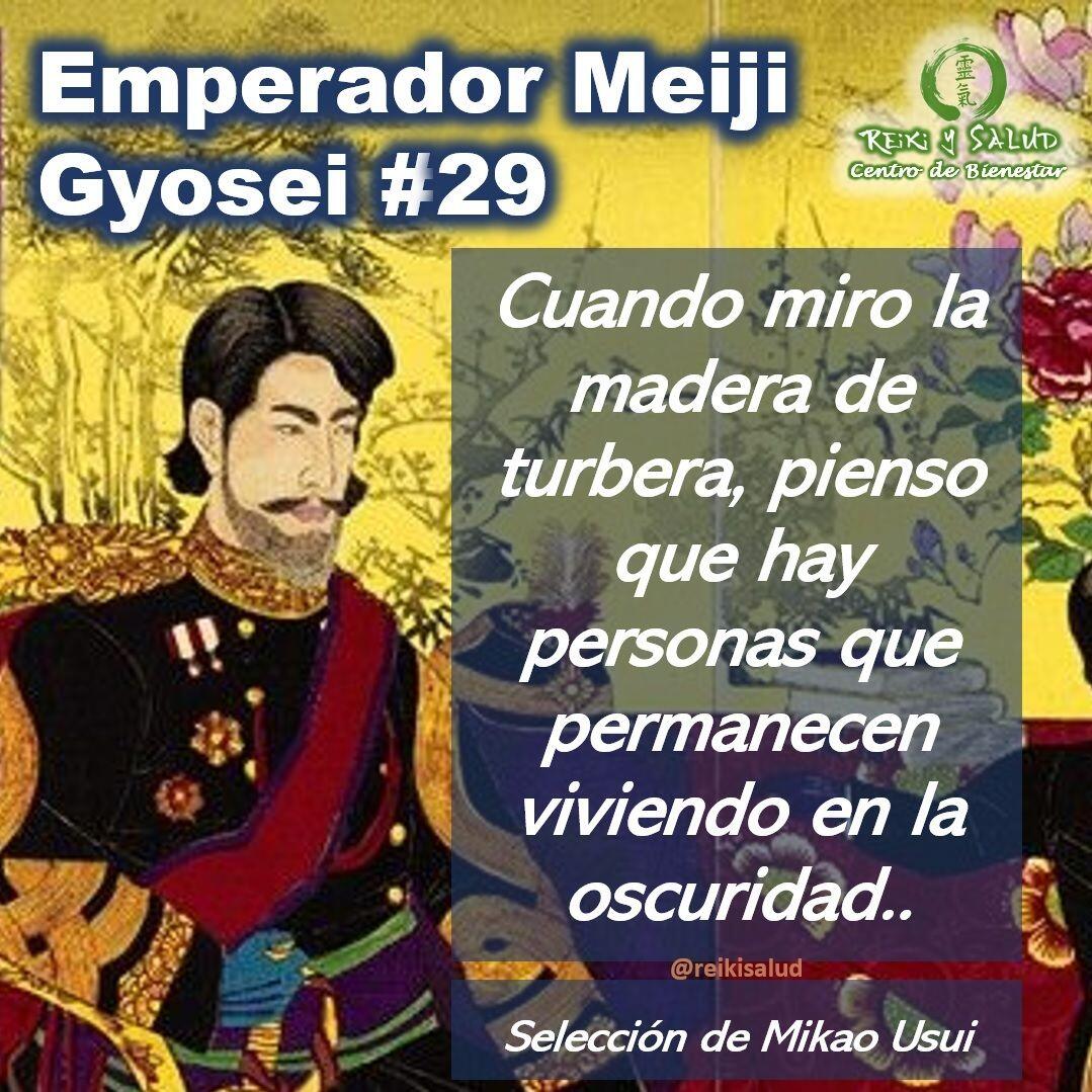 Compañeros de viaje, un gran abrazo de luz. Esta semana comparto con el 𝗚𝘆𝗼𝘀𝗲𝗶, 𝗣𝗼𝗲𝘀í𝗮 𝗱𝗲𝗹 𝗘𝗺𝗽𝗲𝗿𝗮𝗱𝗼𝗿 𝗱𝗲 𝗠𝗲𝗶𝗷𝗶 𝗡𝗼 𝟯𝟬, que sensei 𝗠𝗶𝗸𝗮𝗼 𝗨𝘀𝘂𝗶 incorporo al sistema 𝗨𝘀𝘂𝗶 𝗥𝗲𝗶𝗸𝗶 𝗥𝘆𝗼𝗵𝗼. Que lo disfruten:Es importante mencionar que la traducción en Español es una interpretación desde el idioma original (Japonés), lo que dificulta mantener las reglas gramaticales y pausas del idioma original.Que lo disfruten:𝑱𝒂𝒑𝒐𝒏é𝒔:わけばやと　思ひ入りぬる道にこそ　高きしをりも　見えそめにけれWakebayatoOmoi irinuru michini kosoTakakisi orimo miesome ni kere𝑬𝒔𝒑𝒂ñ𝒐𝒍:Sólo en el camino que te hayas decidido firmemente a seguir, podrás ver la luz de los principios más profundos.𝑼𝒏𝒂 𝑰𝒏𝒕𝒆𝒓𝒑𝒓𝒆𝒕𝒂𝒄𝒊ó𝒏:Si mantienes un fuerte deseo de aprender con minuciosidad, de profundizar lo máximo posible en todo, y continúas buscando la verdad, en algún momento, lo que antes no veías, será obvio. El camino hacia la verdad, por difícil que parezca, proporciona señales a aquellos que la buscan.Te invitamos a leerlo, leer la interpretación propuesta y sacar ademas tus propias reflexiones o interpretación.Una bella reflexión que los invito hacer desde la paz.️ Feliz viaje de auto descubrimiento y despertarSi te gusta la publicación Compártela, Etiqueta a Otros, Gracias, gracias gracias⁣Casa Reiki y Salud, una caricia para el alma, ampliando el circulo de luz, promoviendo una vida de salud y felicidad.Gracias, gracias, gracias, Námaste, @dinopieriniSi te interesa leer otros poemas te invito a visitar🌐 WEB: www.gReiki.com#gratitud #consciencia #inspiracion reikimaracaibo #reikizulia #reikivenezuela #reikisalud #emperadormeiji #poemasreiki #poemasmeiji #poemasemperadormeiji