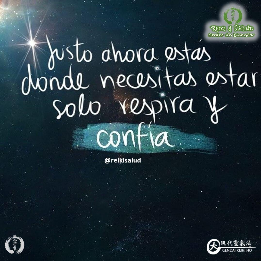 Justo ahora estás donde necesitas estar, solo respira y confía en el Universo-Dios.Cuando sientas que nada tiene sentido, toma un momento para ti y solo respira, el alejar tus pensamientos te conectará a la fuente de toda sabiduría, que te facilita entender que estás justo donde necesitas estar.¿Cómo pongo en práctica el aquí y ahora?️Céntrate en lo que haces en este momento, huyendo de la rutina y dando importancia a cada una de tus acciones. En el ámbito laboral, en tus relaciones con familia y amigos o en el tiempo que te dedicas a ti misma. No hayas las cosas de forma mecánica. Piensa en ellas como acciones individuales que siempre deberían aportarte algo positivo.️Mejora tu percepción. Cuántas cosas se nos escapan o pasan desapercibidas… observa cada detalle, hasta en las situaciones cotidianas, para darte cuenta de la importancia del aquí y ahora y de lo lleno de matices que está tu presente.️Disfruta con lo que haces y, si no es así, ¡cambia! Recuerda que solo puedes influir en tu situación actual porque el pasado no tiene remedio y el futuro es imprevisible.Ya sabes, vivir en el aquí y ahora te ayudará a ser más feliz y a tomar las riendas de tu destino. Actúa.Feliz viaje de autodescubrimientoCon toda la certeza que, si lo CREES, lo CREAS, compartimos desde Casa Gendai Reiki Ho, un abrazo de luz, con la confianza de que Dios está con nosotros y somos uno con la conciencia universal.Casa Reiki y Salud, una caricia para el alma, ampliando el circulo de luz, promoviendo una vida de felicidad y bienestar.Gracias, gracias, gracias, Námaste, @dinopieriniSi te gusta la publicación Compártela, Etiqueta a Otros, Gracias, gracias gracias🌐 Página WEB: www.gReiki.com#espiritualidad #amor #felicidad #abundancia #meditacion #vida #paz #frases #love #luz #gratitud #crecimientopersonal #consciencia #alma #bienestar #inspiracion #despertar #despertarespiritual #reikimaracaibo #reikizulia #reikivenezuela