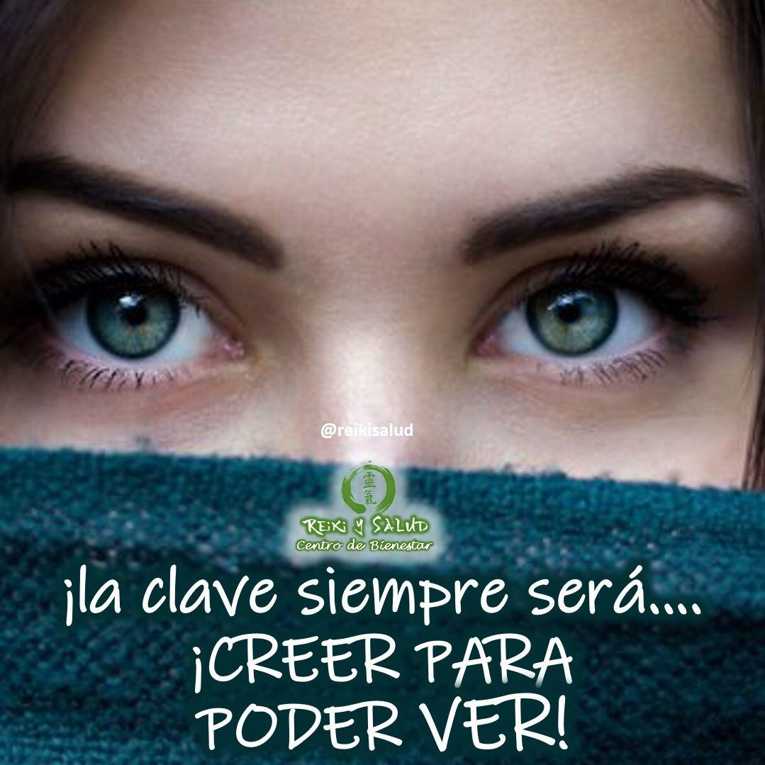 Algunos dice que hay que ver para creer. Pero la clave siempre será... ¡CREER PARA PODER VER!Es increíble cómo determinados mensajes que oímos de pequeños se quedan grabados en nuestra mente, y uno de esos mensajes que todos hemos oído en muchas ocasiones es: “ver para creer”. Y es verdad, hay cosas que son tan inverosímiles que tenemos que verlas para poder creer que son verdad. Sin embargo, hemos escuchado muchísimo menos la expresión: “creer para ver”.Las creencias que tenemos definen nuestra realidad ya que definen la lente y los filtros que utilizamos para interpretar la vida, a nosotros mismos y a los demás.🌞La realidad en que vivimos es siempre subjetiva y depende de nuestra percepción, que a su vez está delimitada por nuestras creencias. Se dice que cuando las primeras carabelas de Cristóbal Colón llegaron a tierras americanas, los indígenas no pudieron verlas, aunque las tenían frente a sus ojos, veían a los marineros salir del mar, pero no a las carabelas. Esto era debido a que nunca habían visto unos artefactos como aquellos y su cerebro no procesaba esa información.La expresión creer para ver es una afirmación absolutamente real porque la creencia va a dar forma a nuestra percepción y a crear nuestra realidad subjetiva. Si creemos que la vida es un lugar lleno de abundancia, paz, alegría, felicidad y salud, así será tu vida.Feliz viaje de autodescubrimientoCon toda la certeza que, si lo CREES, lo CREAS, compartimos desde Casa Gendai Reiki Ho, un abrazo de luz, con la confianza de que Dios está con nosotros y somos uno con la conciencia universal.Casa Reiki y Salud, una caricia para el alma, ampliando el circulo de luz, promoviendo una vida de felicidad y bienestar.Gracias, gracias, gracias, Námaste, @dinopieriniSi te gusta la publicación Compártela, Etiqueta a Otros, Gracias, gracias gracias🌐 Página WEB: www.gReiki.com#espiritualidad #amor #felicidad #abundancia #meditacion #vida #paz #frases #love #luz #gratitud #crecimientopersonal #consciencia #alma #bienestar #inspiracion #despertar #despertarespiritual #reikimaracaibo #reikizulia #reikivenezuela