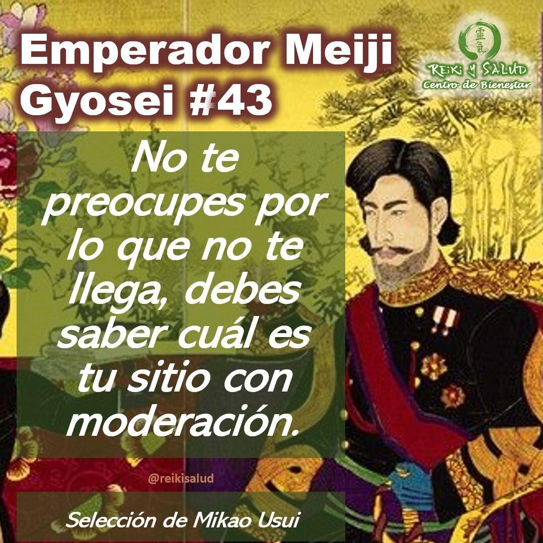 Compañeros de viaje, un gran abrazo de luz. Esta semana comparto el 𝗚𝘆𝗼𝘀𝗲𝗶, 𝗣𝗼𝗲𝘀í𝗮 𝗱𝗲𝗹 𝗘𝗺𝗽𝗲𝗿𝗮𝗱𝗼𝗿 𝗱𝗲 𝗠𝗲𝗶𝗷𝗶 𝗡𝗼 43, que sensei 𝗠𝗶𝗸𝗮𝗼 𝗨𝘀𝘂𝗶 incorporo al sistema 𝗨𝘀𝘂𝗶 𝗥𝗲𝗶𝗸𝗶 𝗥𝘆𝗼𝗵𝗼. Que lo disfruten:Es importante mencionar que la traducción en español es una interpretación desde el idioma original (Japonés), lo que dificulta mantener las reglas gramaticales y pausas del idioma original.Que lo disfruten:𝑬𝒔𝒑𝒂ñ𝒐𝒍:No te preocupes por lo que no te llega, debes saber cuál es tu sitio con moderación.𝑱𝒂𝒑𝒐𝒏é𝒔:及ばざる事な思ひそうつせみのみはほどほどの　ありけるものをOyobazaruKotona omoiso utsuseminoMiha hodohodono arikeru monowo𝑼𝒏𝒂 𝑰𝒏𝒕𝒆𝒓𝒑𝒓𝒆𝒕𝒂𝒄𝒊ó𝒏:Un cuento popular cuenta que un hombre adinerado llamado Koyama, hace mucho tiempo, mandó al sol poniente volver a subir para poder terminar de plantar 1.000 hectáreas de arrozales en un día, pero pronto hubo una fuerte tormenta y los arrozales se convirtieron en un estanque. Hay una gran diferencia entre la arrogancia de pensar que podemos hacer todo lo que queramos gracias a nuestras capacidades ignorando las leyes de la naturaleza, y la mentalidad de desafío de esforzarse al máximo. Hay que saber claramente qué comportamiento se debe o no tomar.Te invitamos a leerlo, leer la interpretación propuesta y sacar además tus propias reflexiones o interpretación.Una bella reflexión que los invito hacer desde la paz.️ Feliz viaje de auto descubrimiento y despertarSi te gusta la publicación Compártela, Etiqueta a Otros, Gracias, gracias gracias⁣Casa Reiki y Salud, una caricia para el alma, ampliando el circulo de luz, promoviendo una vida de salud y felicidad.Gracias, gracias, gracias, Námaste, @dinopieriniSi te interesa leer otros poemas te invito a visitar🌐 WEB: www.gReiki.com#gratitud #consciencia #inspiracion reikimaracaibo #reikizulia #reikivenezuela #reikisalud #emperadormeiji #poemasreiki #poemasmeiji #poemasemperadormeiji #gyoseimeiji