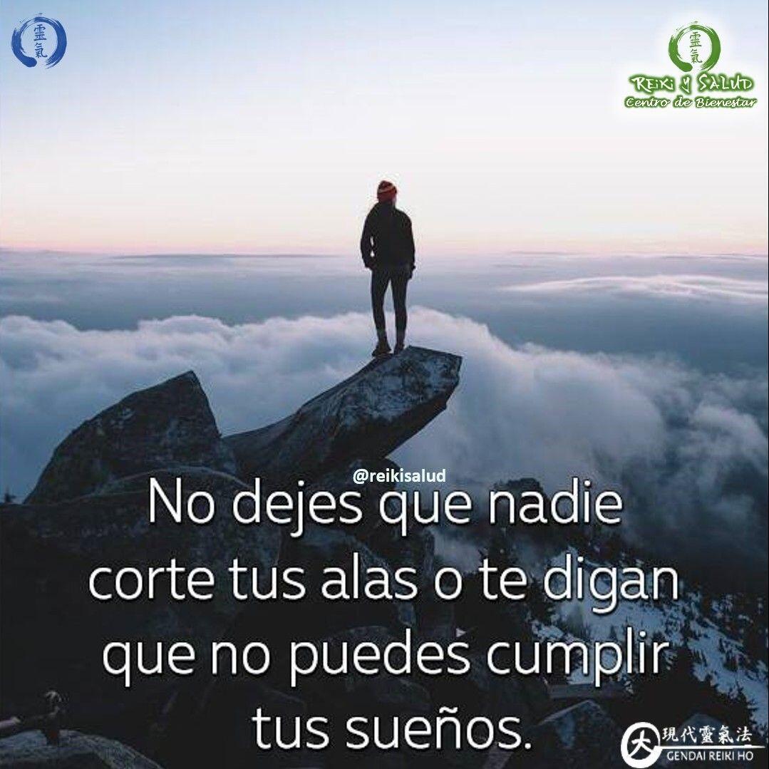 No dejes que nadie corte tus alas o te digan que no puedes cumplir tus sueños.Cree en ti mismo, cambia por ti, mas no por los demás. Tú eres el único que se pone sus propios límites.Cree en ti y lánzate al vacío, sin dudar, Se te abrirán tus alas. Tu creas con tu energía y tu intención, literalmente tu futuro.“Nunca desistas de un sueño. Solo trata de ver las señales que te lleven a él”, -Paulo Coelho-Con toda la certeza que, si lo CREES, lo CREAS, compartimos desde Casa Reiki y Salud, un abrazo de luz, con la confianza de que Dios está con nosotros y somos uno con la conciencia universal.Casa Reiki y Salud, una caricia para el alma, ampliando el circulo de luz, promoviendo una vida de salud y felicidad.Gracias, gracias, gracias, Námaste, @dinopieriniSi te gusta la publicación Compártela y COMENTA, Gracias, gracias gracias🌐 Página WEB: www.gReiki.com#despertar #reikimaracaibo #reikizulia #reikivenezuela #reikisalud #totalcoherencia #reikisalud #smile #bienestar #reiki