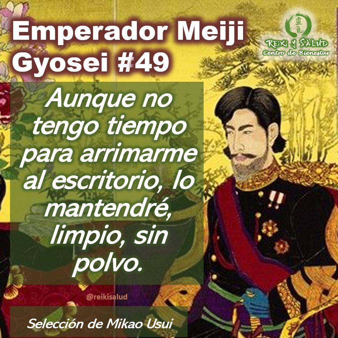 Compañeros de viaje, un gran abrazo de luz. Esta semana comparto el 𝗚𝘆𝗼𝘀𝗲𝗶, 𝗣𝗼𝗲𝘀í𝗮 𝗱𝗲𝗹 𝗘𝗺𝗽𝗲𝗿𝗮𝗱𝗼𝗿 𝗱𝗲 𝗠𝗲𝗶𝗷𝗶 𝗡𝗼 49, que sensei 𝗠𝗶𝗸𝗮𝗼 𝗨𝘀𝘂𝗶 incorporo al sistema 𝗨𝘀𝘂𝗶 𝗥𝗲𝗶𝗸𝗶 𝗥𝘆𝗼𝗵𝗼. Que lo disfruten:Es importante mencionar que la traducción en español es una interpretación desde el idioma original (Japonés), lo que dificulta mantener las reglas gramaticales y pausas del idioma original.Que lo disfruten:𝑬𝒔𝒑𝒂ñ𝒐𝒍:Aunque no tengo tiempo para arrimarme al escritorio, lo mantendré, limpio, sin polvo.𝑱𝒂𝒑𝒐𝒏é𝒔:よりそはん暇はなくとも文机の上には塵を　すえずもあらんYorisowanHimaha nakutomo fudukue noUeniha chiriwo suezumo aran𝑼𝒏𝒂 𝑰𝒏𝒕𝒆𝒓𝒑𝒓𝒆𝒕𝒂𝒄𝒊ó𝒏:Últimamente estoy tan ocupado que no he tenido tiempo para sentarme en mi escritorio. Sin embargo, recuerdo el tiempo en que sí lo hacía. En él, he desentrañado todos los clásicos, he escrito informes, manuscritos y cartas importantes. Aunque no tengo tiempo para sentarme en el escritorio, está lleno de recuerdos, por lo que al menos quiero mantenerlo limpio, sin polvo.Te invitamos a leerlo, leer la interpretación propuesta y sacar además tus propias reflexiones o interpretación.Una bella reflexión que los invito hacer desde la paz.️ Feliz viaje de auto descubrimiento y despertarSi te gusta la publicación Compártela, Etiqueta a Otros, Gracias, gracias gracias⁣Casa Reiki y Salud, una caricia para el alma, ampliando el circulo de luz, promoviendo una vida de salud y felicidad.Gracias, gracias, gracias, Námaste, @dinopieriniSi te interesa leer otros poemas te invito a visitar🌐 WEB: www.gReiki.com#gratitud #consciencia #inspiracion reikimaracaibo #reikizulia #reikivenezuela #reikisalud #emperadormeiji #poemasreiki #poemasmeiji #poemasemperadormeiji #gyoseimeiji