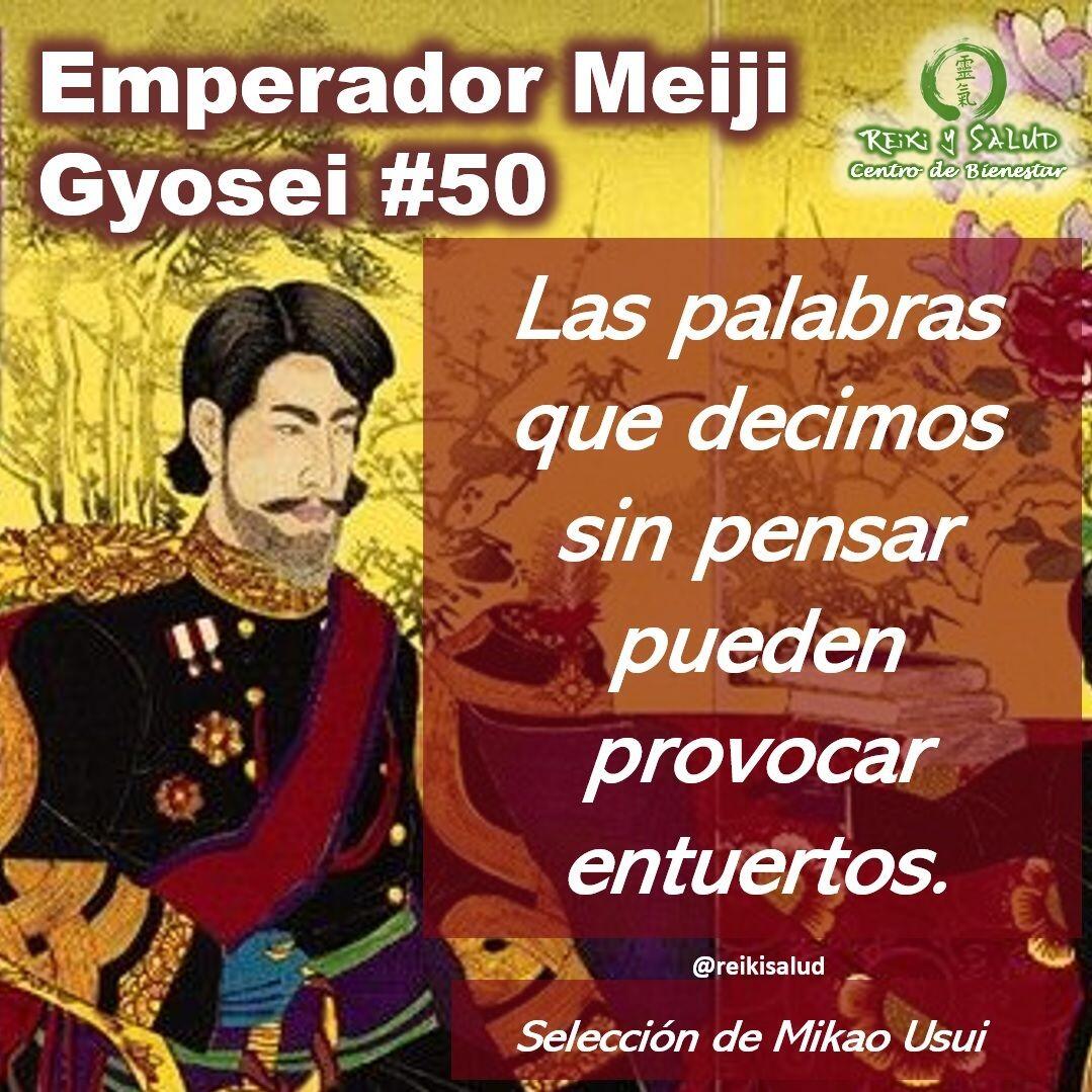 Compañeros de viaje, un gran abrazo de luz. Esta semana comparto el 𝗚𝘆𝗼𝘀𝗲𝗶, 𝗣𝗼𝗲𝘀í𝗮 𝗱𝗲𝗹 𝗘𝗺𝗽𝗲𝗿𝗮𝗱𝗼𝗿 𝗱𝗲 𝗠𝗲𝗶𝗷𝗶 𝗡𝗼 50, que sensei 𝗠𝗶𝗸𝗮𝗼 𝗨𝘀𝘂𝗶 incorporo al sistema 𝗨𝘀𝘂𝗶 𝗥𝗲𝗶𝗸𝗶 𝗥𝘆𝗼𝗵𝗼. Que lo disfruten:Es importante mencionar que la traducción en español es una interpretación desde el idioma original (Japonés), lo que dificulta mantener las reglas gramaticales y pausas del idioma original.Que lo disfruten:𝑬𝒔𝒑𝒂ñ𝒐𝒍:Las palabras que decimos sin pensar pueden provocar entuertos.𝑱𝒂𝒑𝒐𝒏é𝒔:かりそめの言の葉草もともすればものの根ざしと　なる世なりけりKarisomenoKotonoha gusa mo tomosurebaMonono nezashito naru yonarikeri𝑼𝒏𝒂 𝑰𝒏𝒕𝒆𝒓𝒑𝒓𝒆𝒕𝒂𝒄𝒊ó𝒏:Desde la antigüedad, las palabras se han considerado sagradas y esto se debe a que se cree que tienen"kotodama" (alma). ¡Así de importantes son las palabras! A menudo, pronunciar una única palabra sin reflexionar, puede provocar un entuerto. Hay que tener en cuenta que las palabras son.Te invitamos a leerlo, leer la interpretación propuesta y sacar además tus propias reflexiones o interpretación.Una bella reflexión que los invito hacer desde la paz.️ Feliz viaje de auto descubrimiento y despertarSi te gusta la publicación Compártela, Etiqueta a Otros, Gracias, gracias gracias⁣Casa Reiki y Salud, una caricia para el alma, ampliando el circulo de luz, promoviendo una vida de salud y felicidad.Gracias, gracias, gracias, Námaste, @dinopieriniSi te interesa leer otros poemas te invito a visitar🌐 WEB: www.gReiki.com#gratitud #consciencia #inspiracion reikimaracaibo #reikizulia #reikivenezuela #reikisalud #emperadormeiji #poemasreiki #poemasmeiji #poemasemperadormeiji #gyoseimeiji