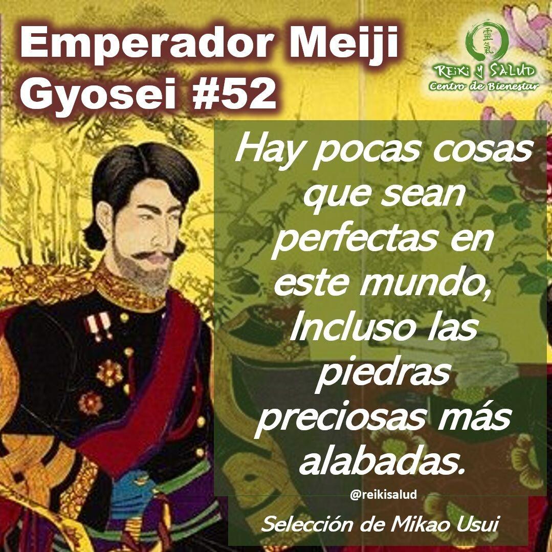 Compañeros de viaje, un gran abrazo de luz. Esta semana comparto el 𝗚𝘆𝗼𝘀𝗲𝗶, 𝗣𝗼𝗲𝘀í𝗮 𝗱𝗲𝗹 𝗘𝗺𝗽𝗲𝗿𝗮𝗱𝗼𝗿 𝗱𝗲 𝗠𝗲𝗶𝗷𝗶 𝗡𝗼 52, que sensei 𝗠𝗶𝗸𝗮𝗼 𝗨𝘀𝘂𝗶 incorporo al sistema 𝗨𝘀𝘂𝗶 𝗥𝗲𝗶𝗸𝗶 𝗥𝘆𝗼𝗵𝗼. Que lo disfruten:Es importante mencionar que la traducción en español es una interpretación desde el idioma original (Japonés), lo que dificulta mantener las reglas gramaticales y pausas del idioma original.Que lo disfruten:𝑬𝒔𝒑𝒂ñ𝒐𝒍:Hay pocas cosas que sean perfectas en este mundo, Incluso las piedras preciosas más alabadas.𝑱𝒂𝒑𝒐𝒏é𝒔:きずなきはすくなかりけり世の中にもてはやさるる　玉といへどもKizu naki haSukuna karikeri yononaka niMotehayasaruru tamato iedomo𝑼𝒏𝒂 𝑰𝒏𝒕𝒆𝒓𝒑𝒓𝒆𝒕𝒂𝒄𝒊ó𝒏:Incluso las piedras preciosas más caras, si se observan con detalle, rara vez son perfectas sin el más mínimo defecto. Sin embargo, la gente las valora porque tienen suficiente encanto para compensar sus defectos. Vemos más los defectos de los demás, pero cada uno de nosotros tiene un encanto insustituible. Dejemos de obsesionar los pequeños defectos superficiales, y tratemos de encontrar la maravillosa esencia en ellos.Te invitamos a leerlo, leer la interpretación propuesta y sacar además tus propias reflexiones o interpretación.Una bella reflexión que los invito hacer desde la paz.️ Feliz viaje de auto descubrimiento y despertarSi te gusta la publicación Compártela, Etiqueta a Otros, Gracias, gracias gracias⁣Casa Reiki y Salud, una caricia para el alma, ampliando el circulo de luz, promoviendo una vida de salud y felicidad.Gracias, gracias, gracias, Námaste, @dinopieriniSi te interesa leer otros poemas te invito a visitar🌐 WEB: www.gReiki.com#gratitud #consciencia #inspiracion reikimaracaibo #reikizulia #reikivenezuela #reikisalud #emperadormeiji #poemasreiki #poemasmeiji #poemasemperadormeiji #gyoseimeiji