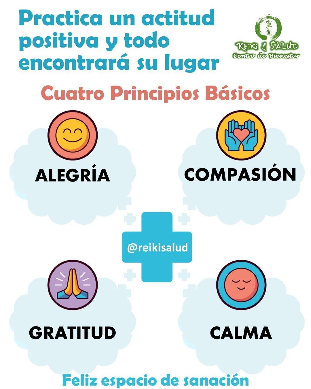 Mantenernos positivos nos ayuda a superar los días donde nos sentimos golpeados y los tiempos difíciles. Al alinear tus acciones y percepciones, la positividad se convierte en un estilo de vida.La positividad es:"La práctica de ser o tendencia a ser positivo u optimista en actitud". Por lo tanto, la positividad no es algo que eres, sino algo que haces.La alegría y satisfacción, siempre se extenderán a todos los aspectos de tu vida.Incorporar activamente estos cuatro principios alineados a la Positividad, en la vida diaria, independientemente de tu edad, antecedentes o experiencia, traerá más alegría y satisfacción.Los cuatro principios básicos de la positividad:FelicidadLa felicidad no proviene de acumular riqueza o posesiones materiales; La felicidad es un subproducto de la autorrealización y el propósito. Al tomar medidas y vivir en el presente, es posible limitar las interrupciones y los pensamientos que distraen, y centrarse en los pasatiempos, las personas y los pasatiempos que disfruta. CompasiónLa compasión es un elemento importante de positividad arraigado en la empatía. La práctica de cultivar la empatía te permite estar más en sintonía con los sentimientos y perspectivas de otras personas. Mostrar compasión por uno mismo puede abrir el corazón y minimizar el juicio de los demás. GratitudLa gratitud significa tomar lo que tienes y hacerlo suficiente. Mostrar aprecio por las cosas que podemos dar por sentado: familia, amigos, buena salud, esa taza de café de la mañana, te ayuda a cultivar una perspectiva más positiva, minimizando los pensamientos y sentimientos negativos. Es la"madre de todas las virtudes".CalmaAlgunas cosas en la vida están fuera de control, pero hay maneras de encontrar la calma en medio del caos. Las técnicas de atención plena como la meditación y la respiración profunda pueden ayudar a las personas a lograr una sensación de calma y concentración al reducir el impacto y la frecuencia de los pensamientos negativos.¡La decisión es solo TUYA!Gracias, gracias, gracias, Namaste, @dinopierini#despertar #reikimaracaibo #reikizulia #reikivenezuela #reikisalud #reikisalud #smile #bienestar #reiki