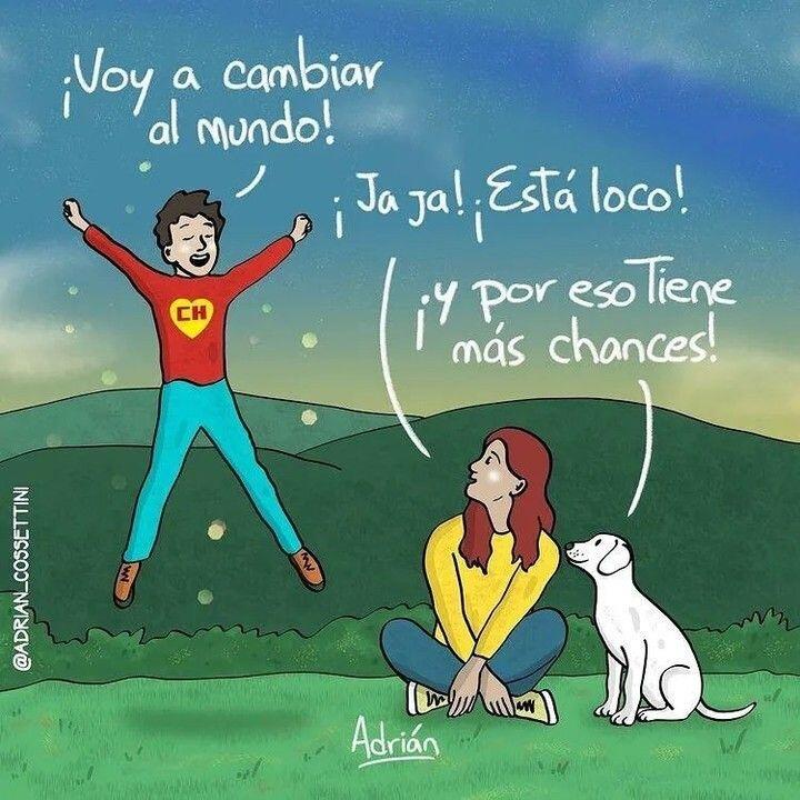 🤎Seamos un poco más chiflados, dudemos de las reglas, arriesguemos más, vivamos distintoSeamos bastante más libres, juguemos, riamos, pensemos.Seamos mucho más empáticos, amemos, perdónenos, luchemos. Cambiemos al mundo.Te hablo a vos, y me hablo a mí.Feliz viaje de autodescubrimientoGracias, Gracias, gracias a @adrian_cossettini por sus espectaculares publicaciones y reflexiones; y ustedes por acompañarme cada día, Gassho, @dinopierini#decisiones#accionar#universo#despertar#reikisalud#reikivenezuela#reikimaracaibo