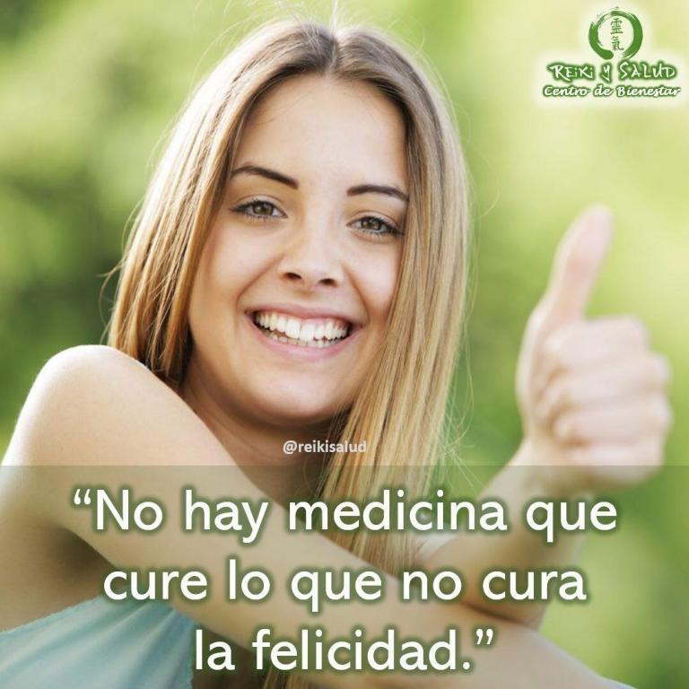 No hay medicina que cure lo que no cura la felicidad”, Gabriel García Márquez. La…