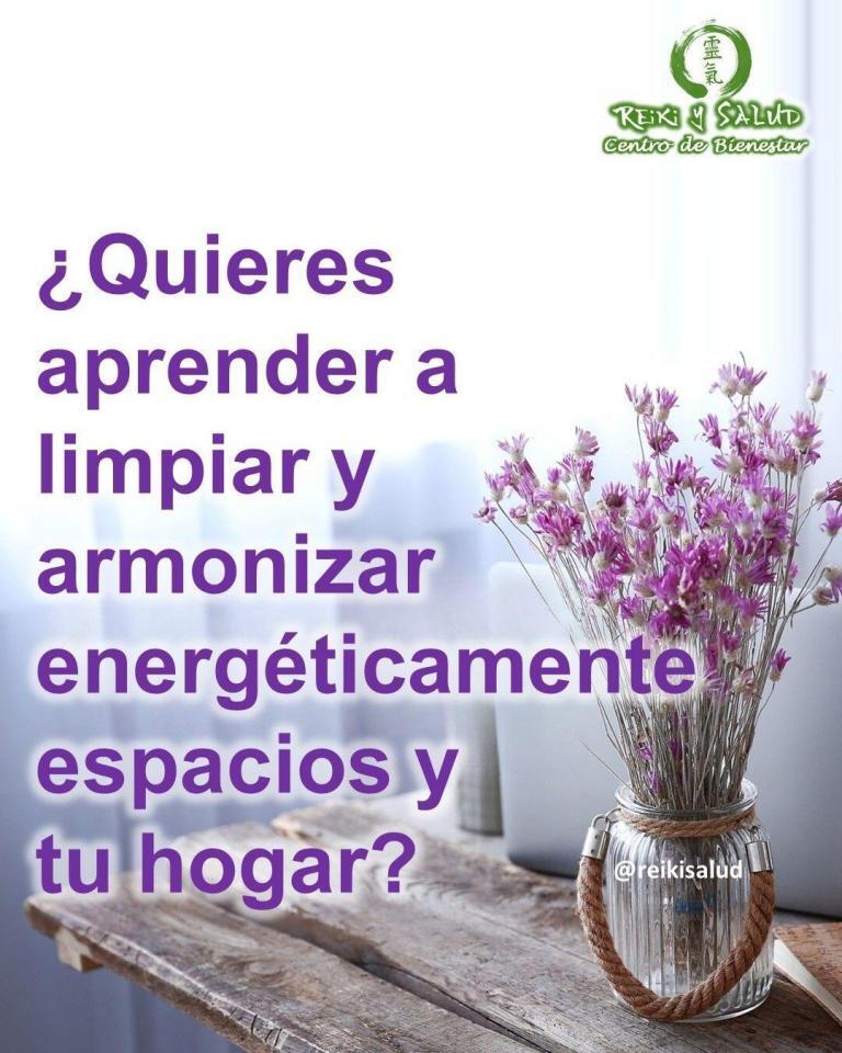 ¿Quieres aprender a limpiar y armonizar energéticamente espacios y tu hogar?, ¿Sabías que los lugares…