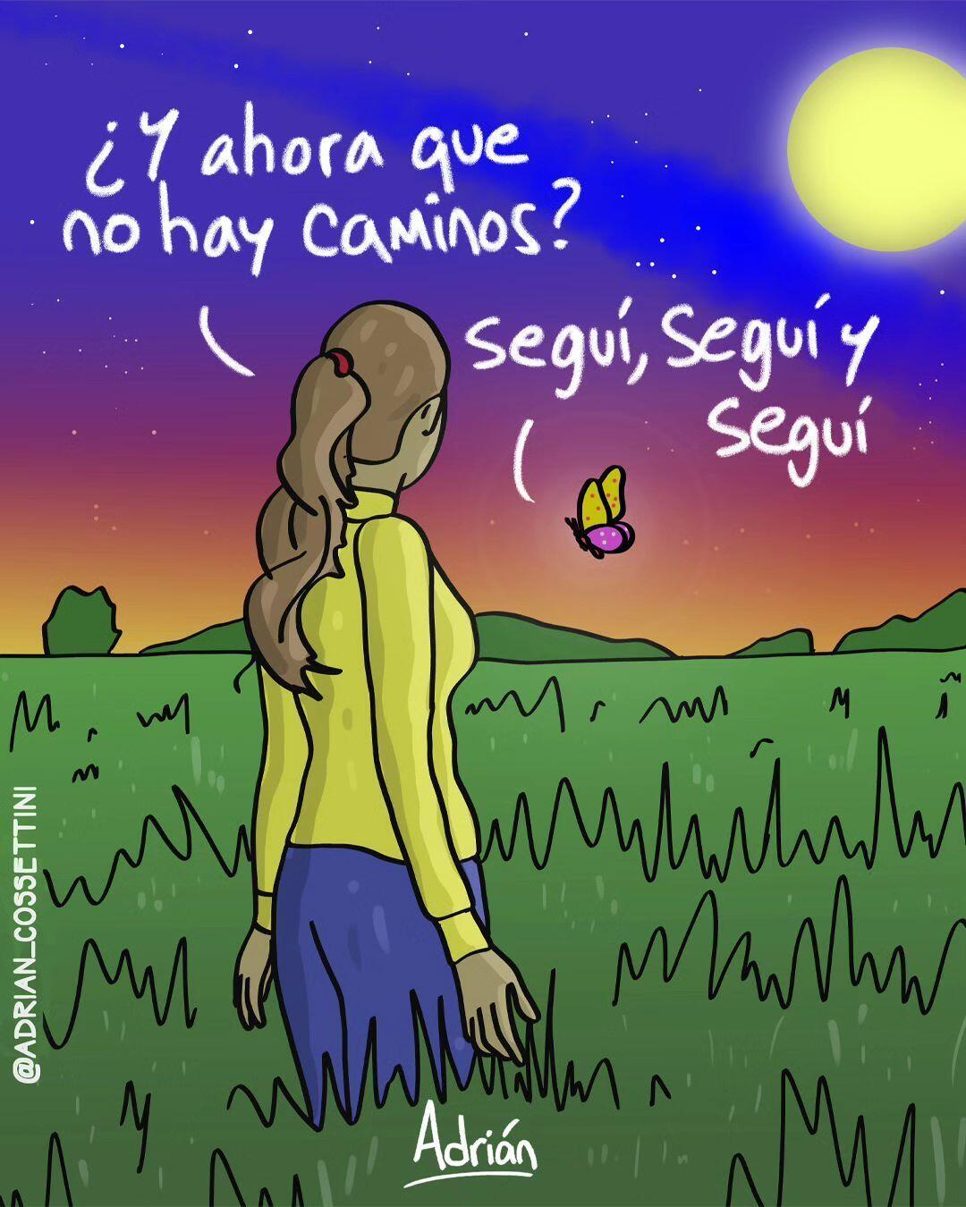 ️ Caminante no hay comino, se hace el camino al ANDAR.Feliz viaje de autodescubrimientoGracias, Gracias, gracias a @adrian_cossettini por sus espectaculares publicaciones y reflexiones; y ustedes por acompañarme cada día, Gassho, @dinopierini#camino#decisiones#accionar#universo#despertar#reikisalud#reikivenezuela#reikimaracaibo