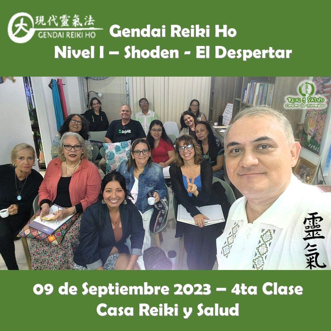 Feliz y emocionado por nuestra Clase No 4 del curso de 1er Nivel, SHODEN, de Gendai Reiki Ho, que inicio el pasado 19 de Agosto. Un maravilloso encuentro sanación compartida en familia. Ya solo falta el 5to encuentro. Fue un nuevo y especial encuentro de almas, que decidimos iniciar este nuevo viaje de despertar, lleno de energía y alegría; confiando en la luz de Reiki. Comparto las fotos de este ultimo encuentro.️Gracias, gracias, gracias a todos ustedes por el compartir, entrega, alegría y experiencia. Cinco semanas de crecimiento y autodescubrimiento para todos. Un abrazo de luz y gassho.Reiki Ho es una terapia holística natural cuyo objetivo es el restablecimiento del equilibrio y la armonía en nuestro ser, promoviendo la sanación física, mental y emocional.Casa Reiki y Salud, comparte las técnicas de la Gendai Reiki Healing Association de Japón, con el respaldo internacional de la Gendai Reiki Network. Cursos dictados por Dino Pierini (@DinoPierini), Shihan de la escuela Gendai Reiki Ho desde el año 2008 y miembro de la Gendai Reiki Healing Association en Japón.️Si entre tus propósitos en el año 2023 esta empoderarte de poder de autosanar, te invitamos a acompañarnos en el próximo viaje de sanación,️ Casa Reiki y Salud, una caricia para el alma, ampliando el circulo de luz, promoviendo una vida de salud y felicidad.Gracias, Gracias, Gracias, Námaste, @dinopierini🌐www.gReiki.com#reiki #reikimaracaibo #reikivenezuela #sanación #salud #metamedicina #bioneuroemocion #bioemocional #reikiusui #gendaireiki #gendaireikiho #shoden #okuden #mikaousui #gendaii #cursosmaracaibo #casagendaireiki #dinopierini #armonía #bienestar #paz #amor