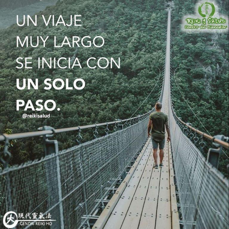 Un viaje muy largo se inicia con un solo paso.️Lo mágico de ese primer paso,…