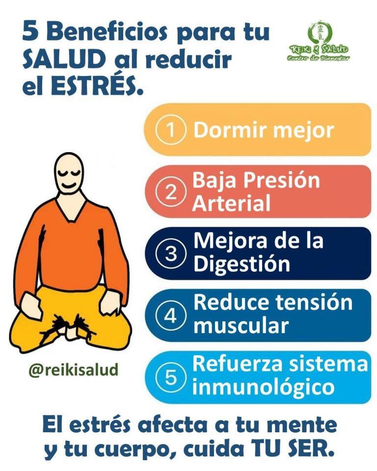 5 beneficios para tu SALUD al reducir el ESTRÉS.