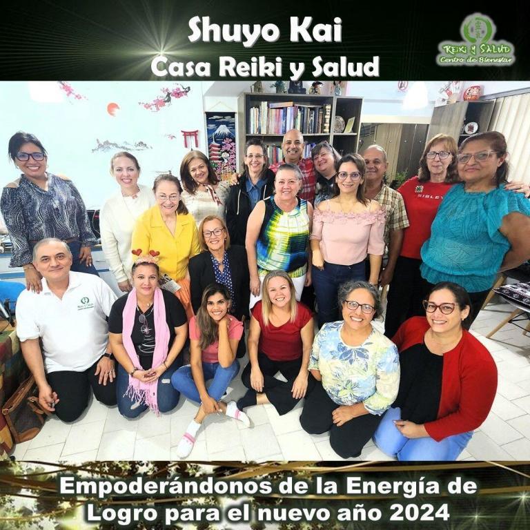 Compañeros de viaje, comparto la foto del último encuentro de Gendai Reiki Ho (Shuyo Kai),…