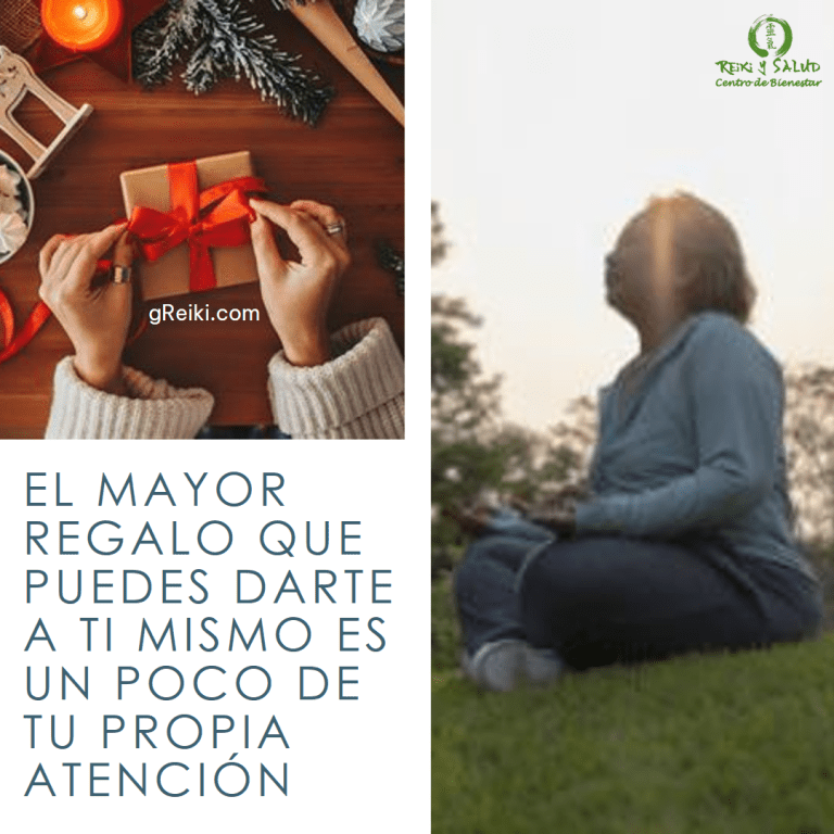El mayor regalo que puedes darte a ti mismo es un poco de tu propia…