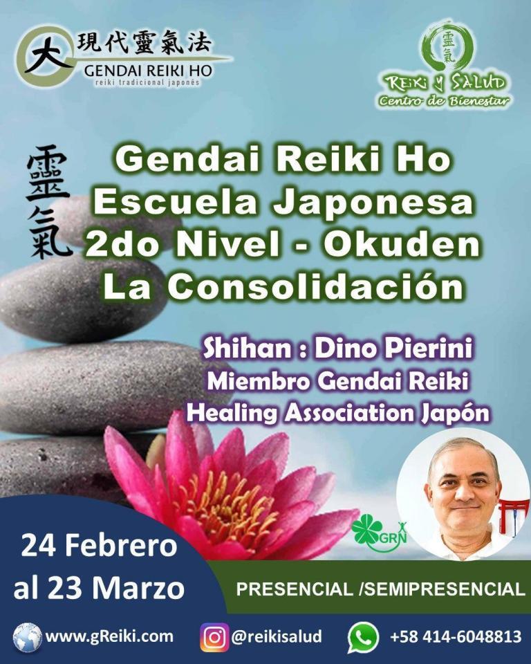 Con Alegría los invito a consolidarse como practicantes y terapeutas de Gendai Reiki Ho en…