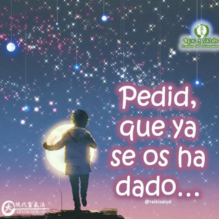 💎Pedid que ya se os ha dado. El gran universo, tu divinidad, conoce eso que…