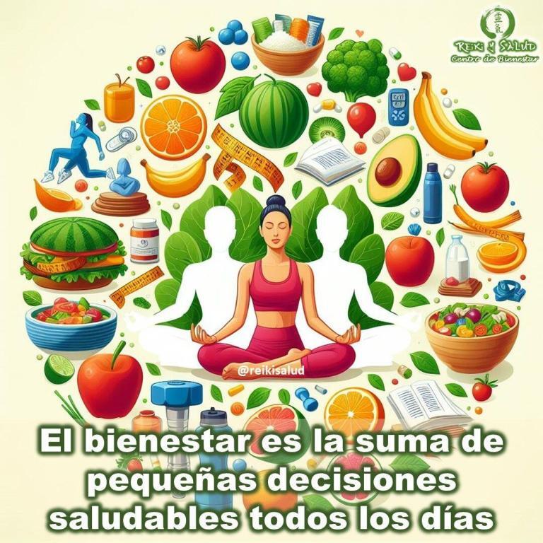 El bienestar es la suma de pequeñas decisiones saludables todos los días
