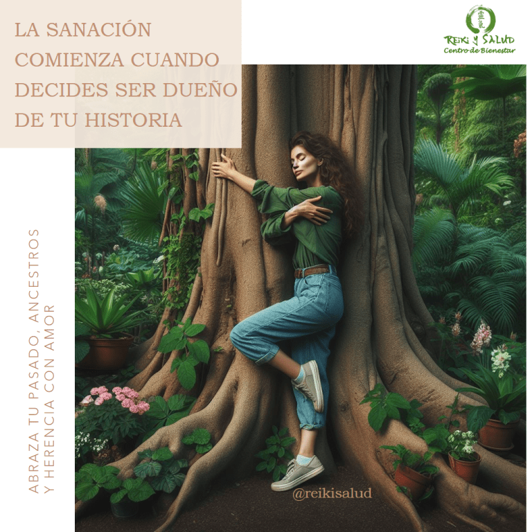 La sanación comienza cuando decides ser dueño de tu historia, abrazas tus cicatrices con compasión…