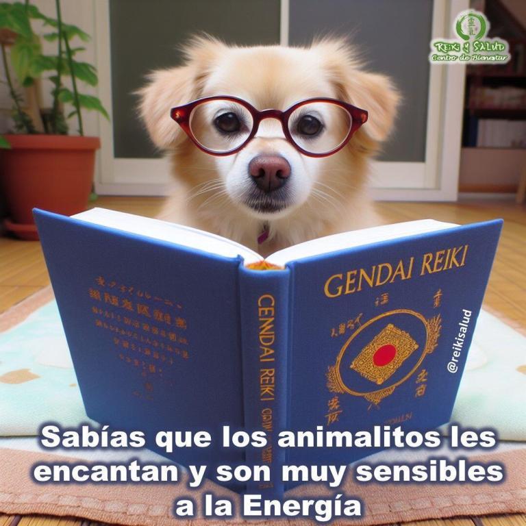 ¿Sabías que los animalitos les encantan y son muy sensibles a la Energía?