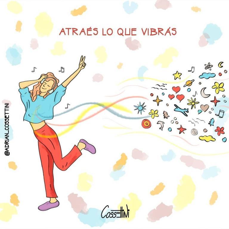 Atraes lo que vibras. Feliz viaje de auto descubrimiento y despertar.