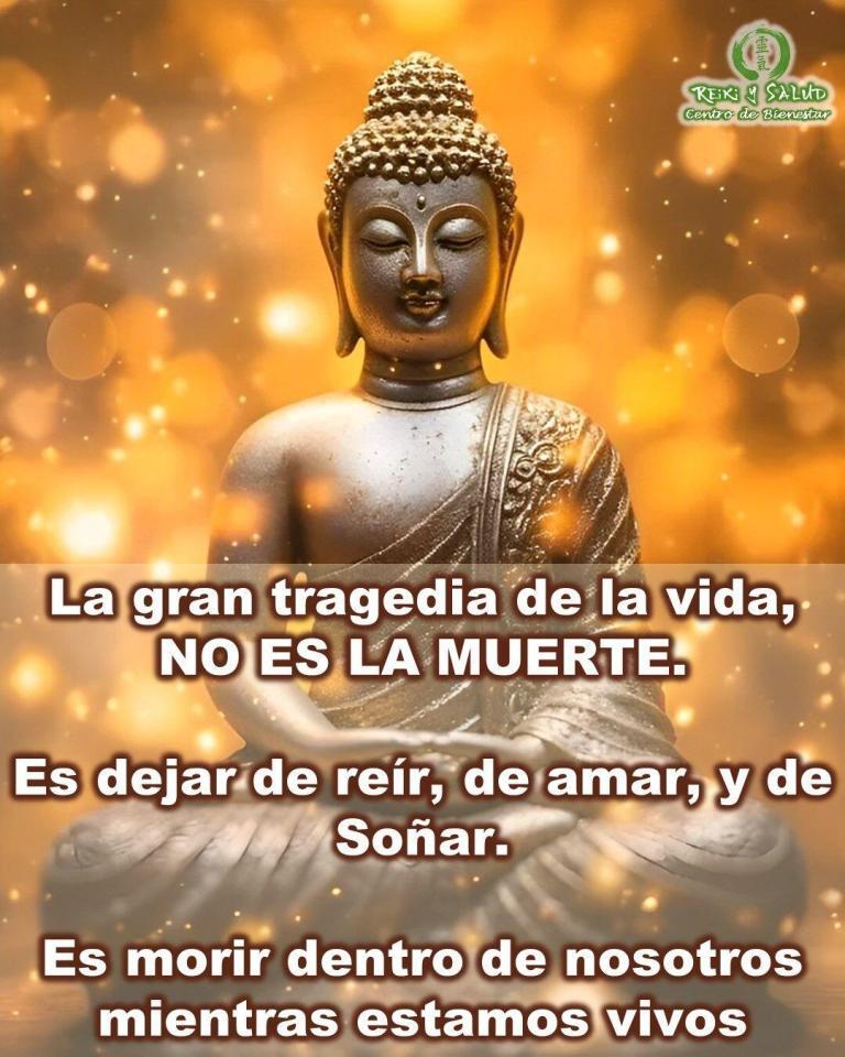 La gran tragedia de la vida, NO ES LA MUERTE. Es dejar de reír, de…