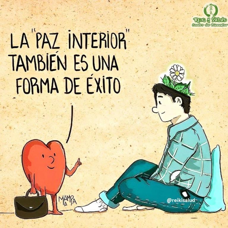 La paz interior es la nueva medida del éxito.