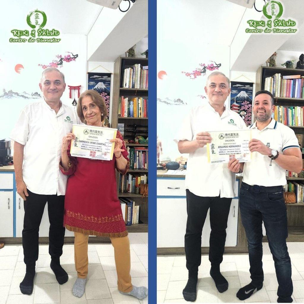 Okuden 22 Marzo 2024 No 4 Hoy 24 de Marzo celebro la consolidación de cinco (5) practicantes de Gendai Reiki Ho, al finalizar el Nivel II (Okuden – La Consolidación) dictado en el Casa Reiki y Salud.