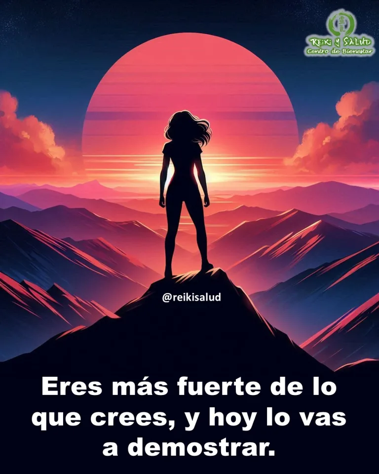 Eres más fuerte de lo que crees, y hoy lo vas a demostrar.