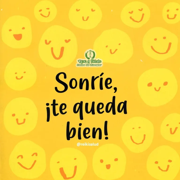 Sonríe ¡te queda bien!
