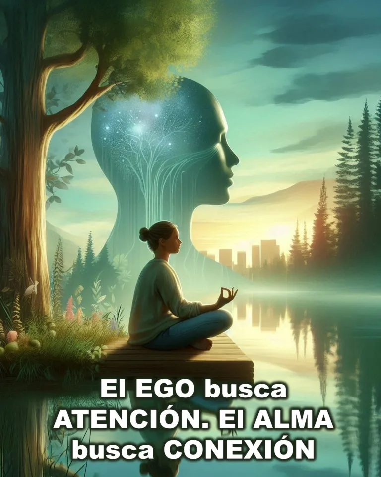 El EGO busca ATENCIÓN, el ALMA busca CONEXIÓN.