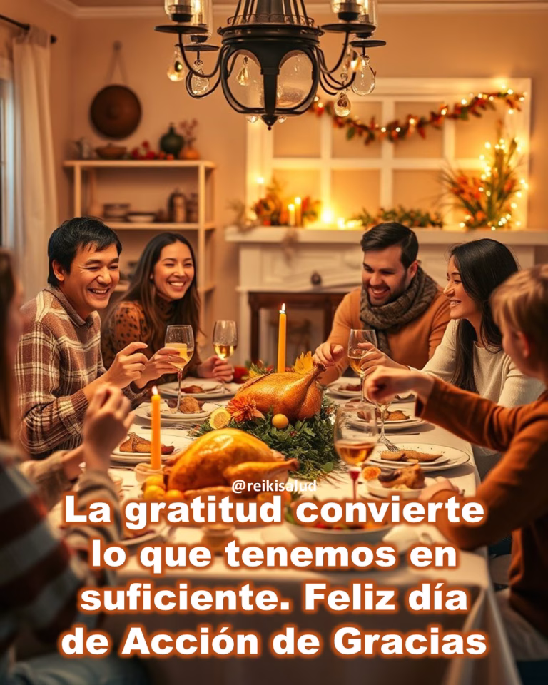 La gratitud convierte lo que tenemos en suficiente