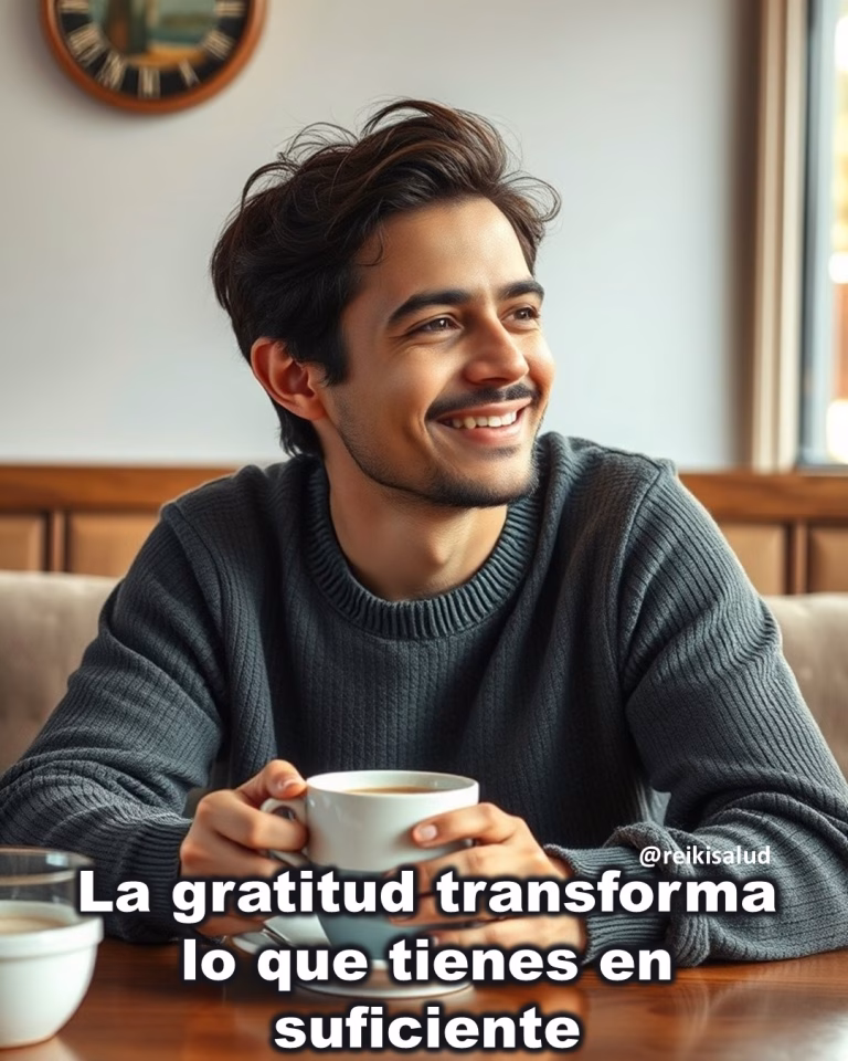 ¿Agradeces las cosas que ya tienes? . La gratitud transforma lo que tienes en suficiente.