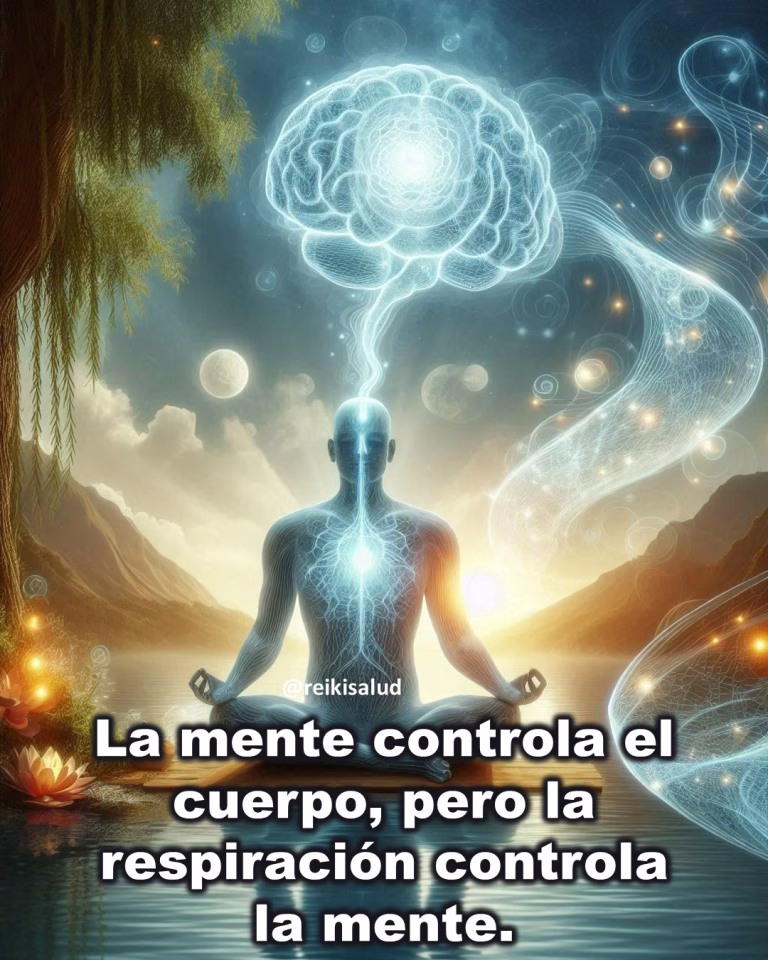 La mente controla el cuerpo, pero la respiración controla la mente.