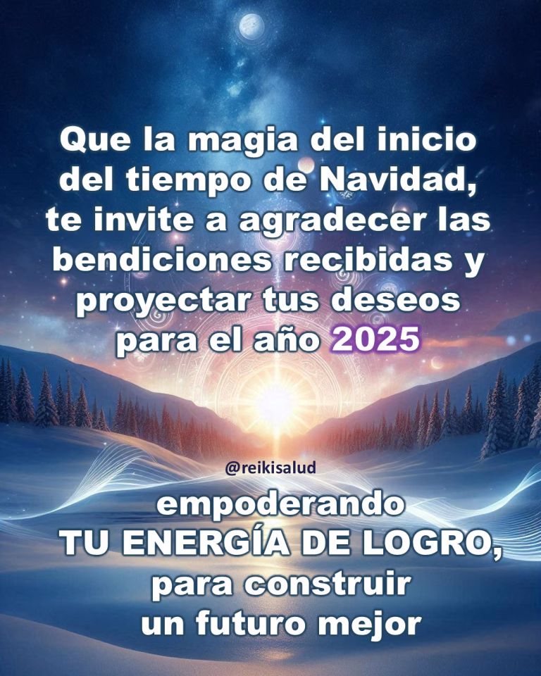Que la magia del inicio del tiempo de navidad, te invite a agradecer las bendiciones&hellip;