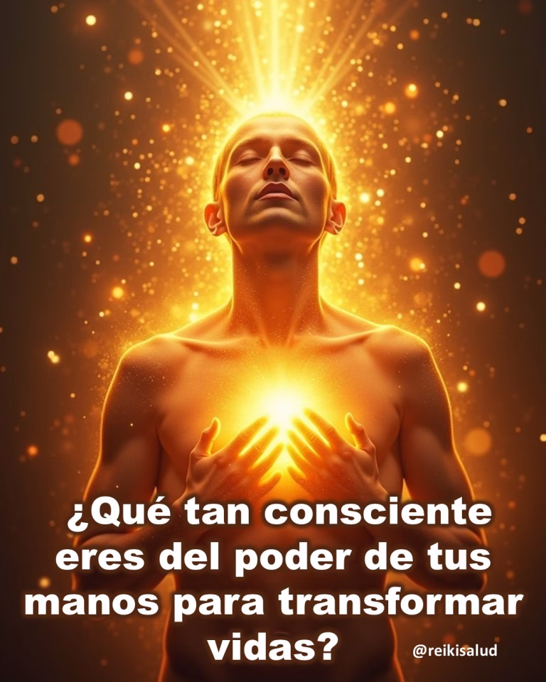 ¿Qué tan consciente eres del poder de tus manos para transformar vidas?