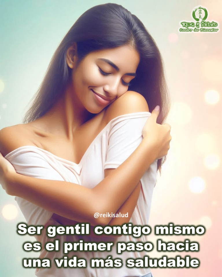 Ser gentil contigo mismo es el primer paso hacia una vida más saludable.