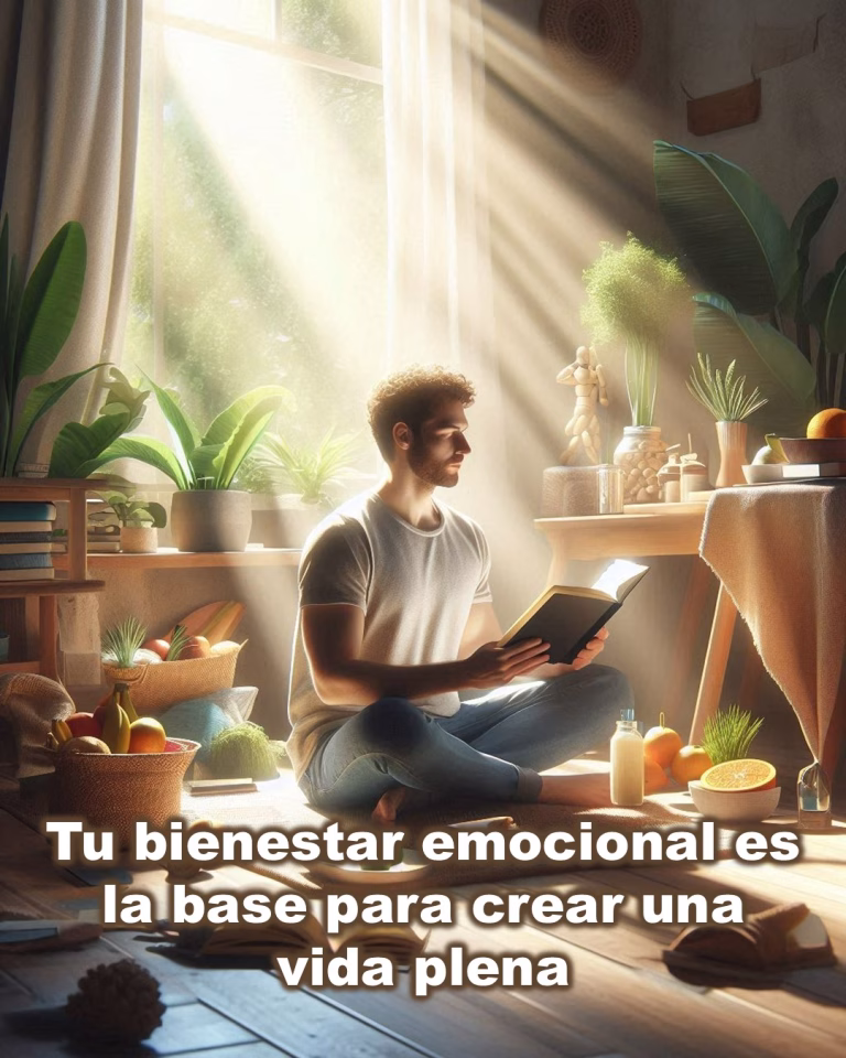Tu bienestar emocional es la base para crear una vida plena.