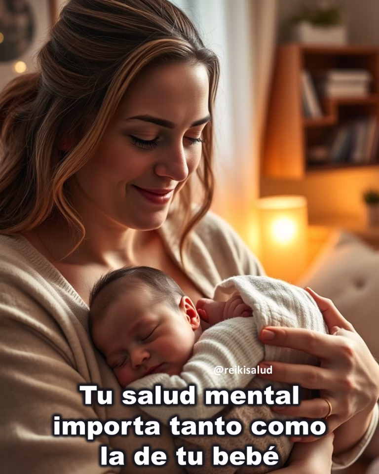 Tu salud mental importa tanto como la de tu bebé.