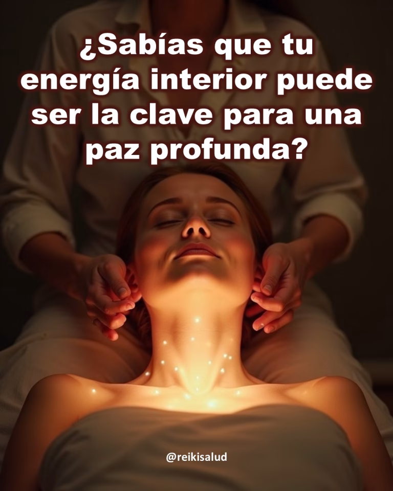 ¿Sabías que tu energía interior puede ser la clave para una paz profunda?