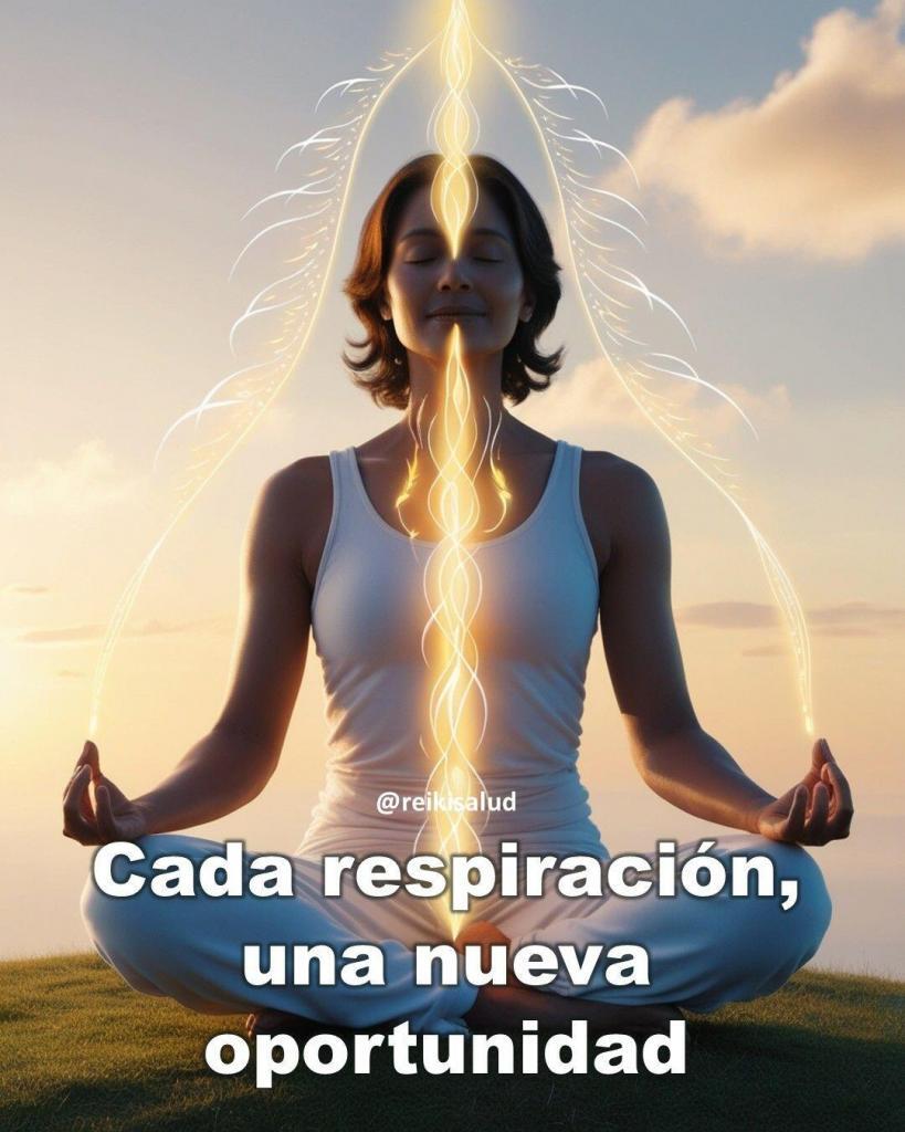 Cada respiracion una nueva oportunidad Cada respiración, una nueva oportunidad.