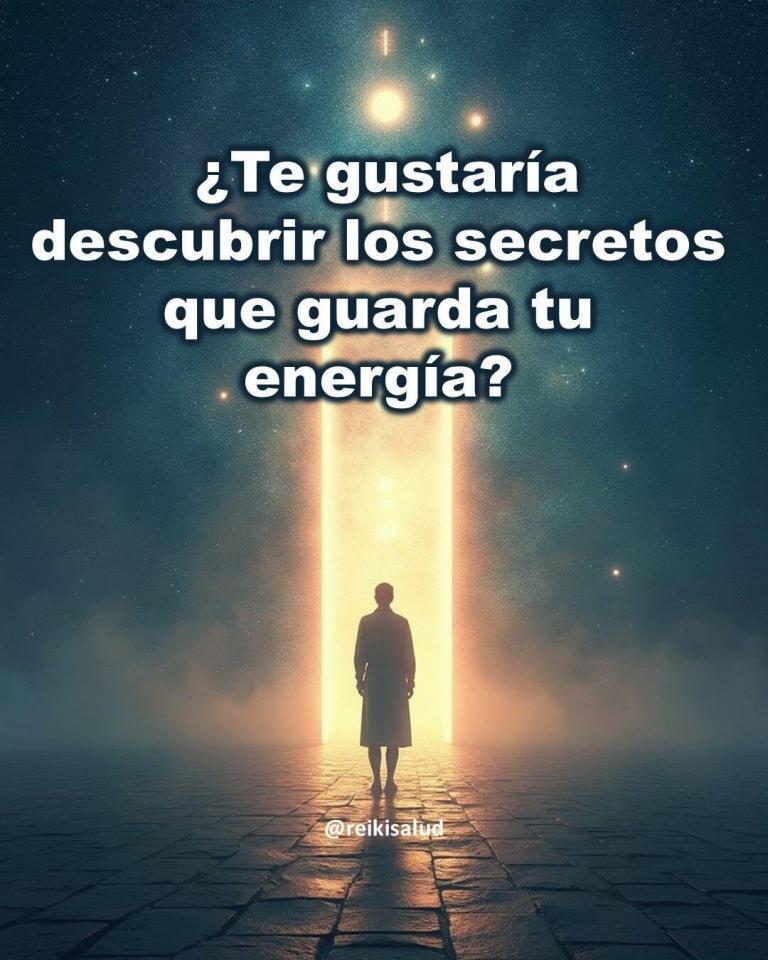¿Te gustaría descubrir los secretos que guarda tu energía?