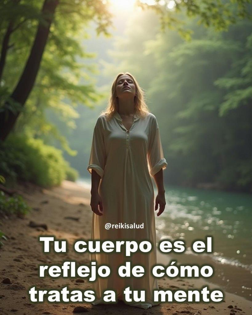 Tu cuerpo es el reflejo de como tratas a tu mente Tu cuerpo es el reflejo de cómo tratas a tu mente.