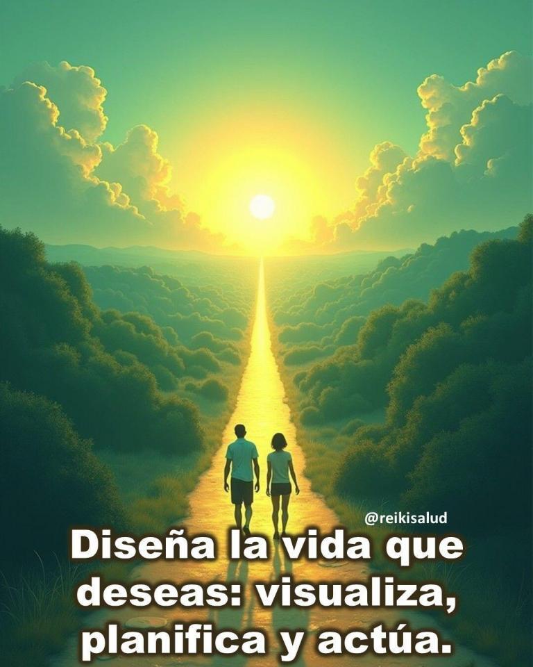 Diseña la vida que deseas: visualiza, planifica y actúa