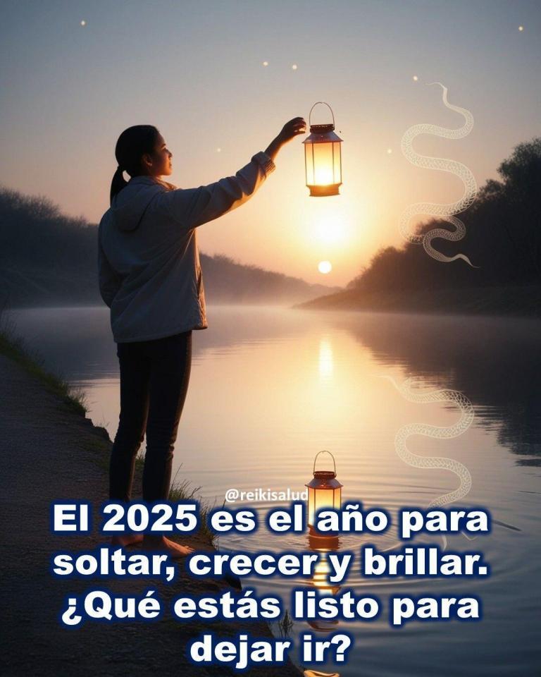El 2025 es el año para soltar, crecer y brillar. ¿Qué estás listo para dejar…