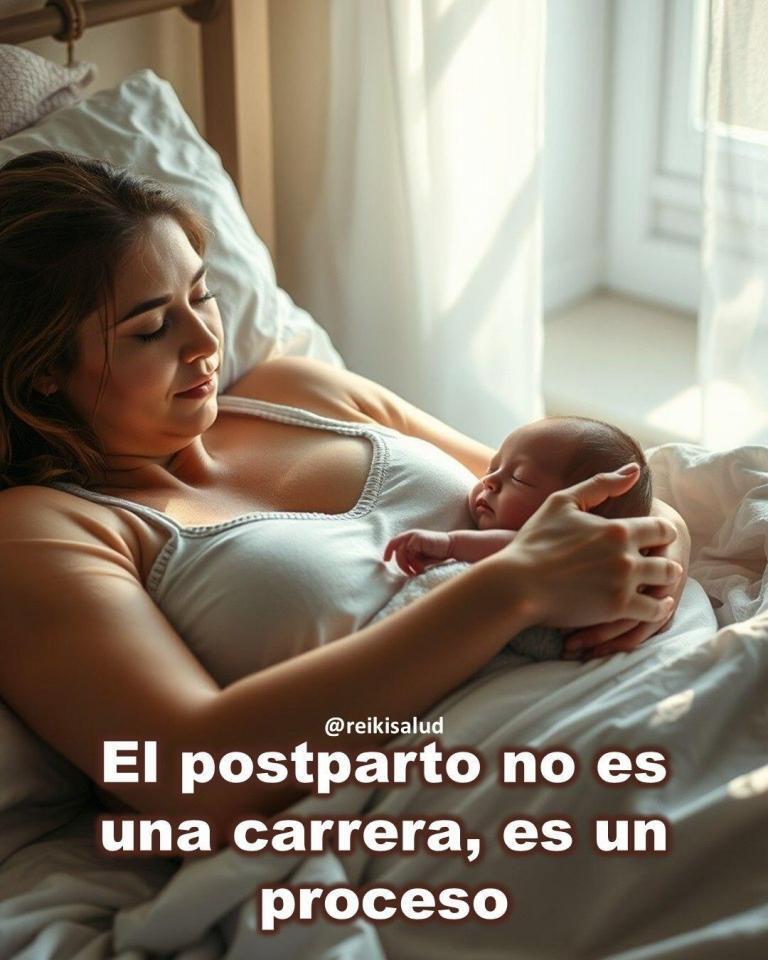 El postparto no es una carrera, es un camino de transformación que merece tiempo y…