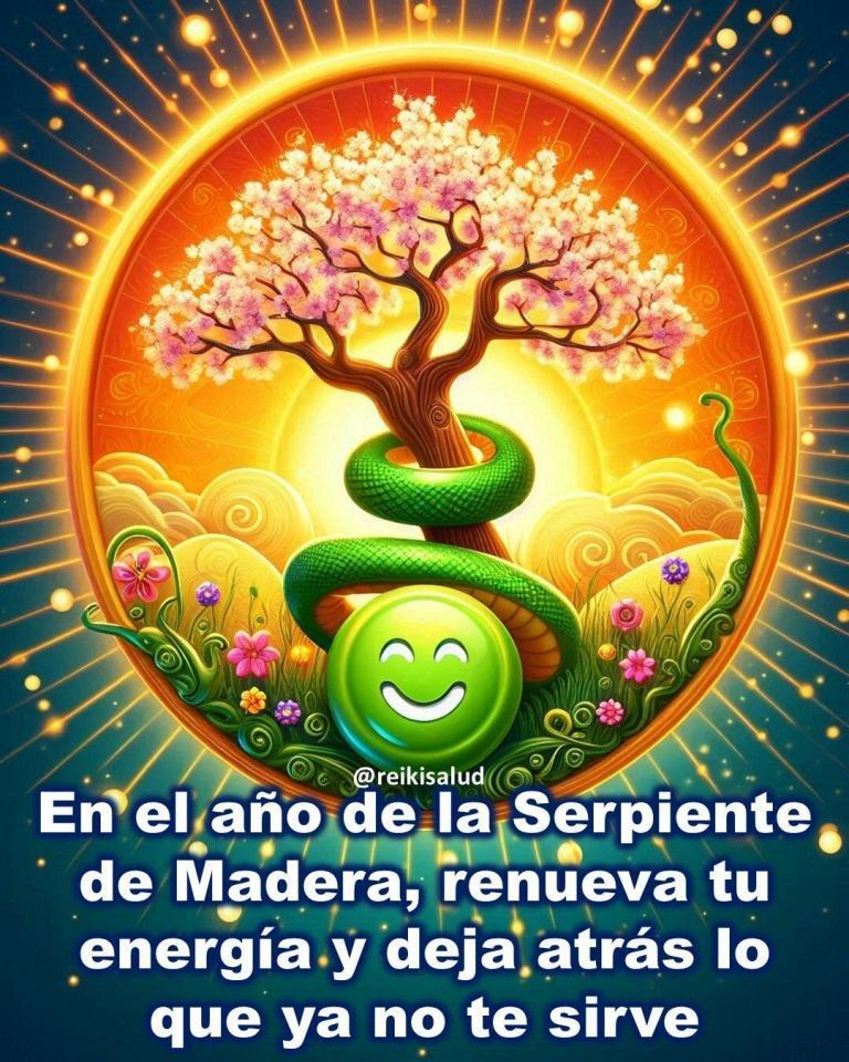 En el año de la Serpiente de Madera, renueva tu energía y deja atrás lo…