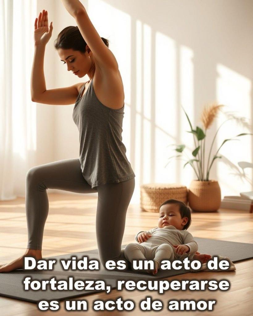 Dar vida es un acto de fortaleza Dar vida es un acto de fortaleza, pero recuperarse es un acto de amor propio.